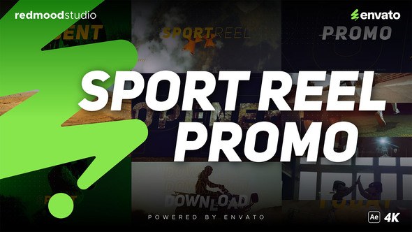 Videohive Sport Reel Promo Openers template preview