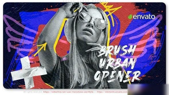 Videohive Brush Urban Opener Openers template preview