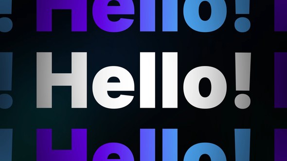 Videohive Smooth Text Animation  AE Titles template preview
