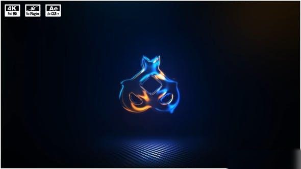 Videohive Glow Logo Animation Logo Stings template preview