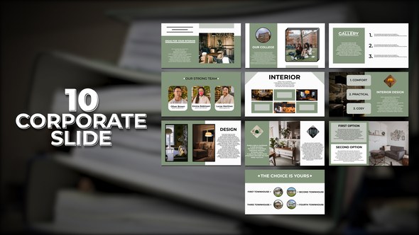 Videohive Corporate Slides | After Effects Titles template preview