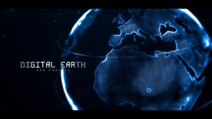 Videohive Digital Earth Titles template preview