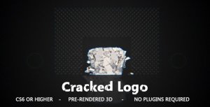 Videohive  Cracked Logo Logo Stings template preview