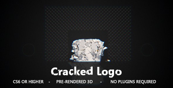 Videohive  Cracked Logo Logo Stings template preview