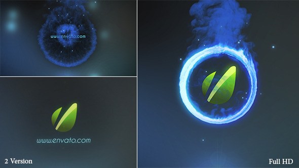 Videohive Fire Ring Logo Reveal Logo Stings template preview