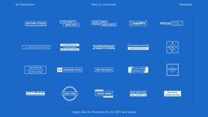 Videohive Motion Titles 23411671 Titles template preview