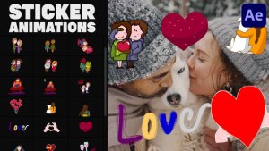 Videohive Love Lyric Animations | After Effects Elements template preview
