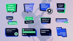 Videohive Modern Podcast Lower Thirds Titles template preview