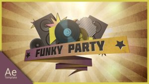 Videohive Funky party Openers template preview