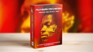 Film Burn Transitions for Adobe Premiere Pro Premiere Pro template preview