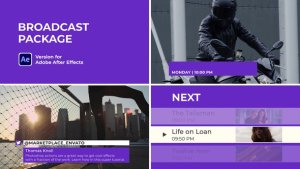 Videohive Broadcast Motion Package Broadcast-packages template preview