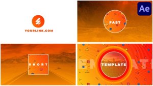 Videohive Fast Short Opener for After Effects Openers template preview