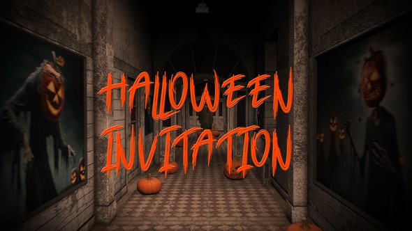 Videohive Halloween Invitation 59811226 Openers template preview