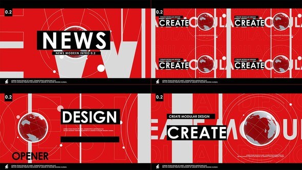 Videohive News Intro V 0.2 Broadcast-packages template preview