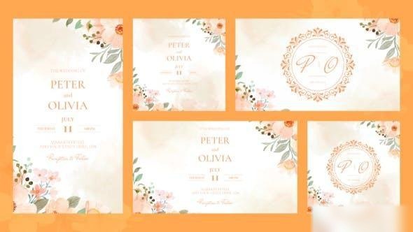 Videohive Wedding Invitation Intro 51546391 Openers template preview