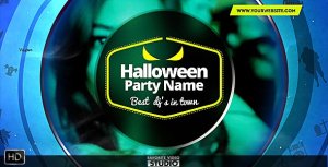 Videohive Halloween After Party Openers template preview