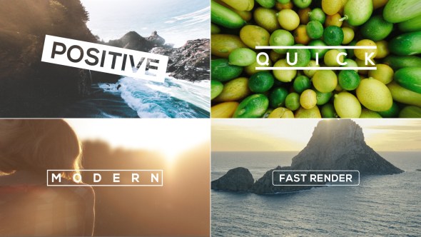 Videohive  The Slideshow Video Displays template preview