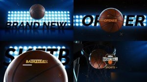 Videohive Basketball Logo Opener Openers template preview