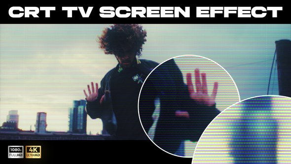 Videohive CRT Effect Elements template preview