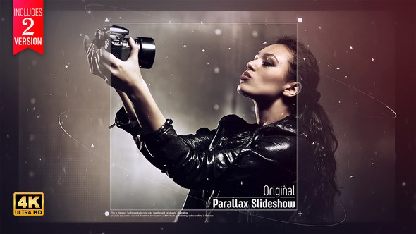 Videohive Original Parallax Slideshow Openers template preview