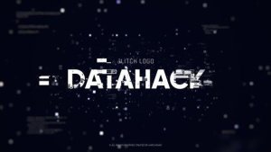Videohive Glitch Logo - Data Hack Logo Stings template preview