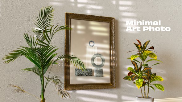 Videohive Clean Minimal Art Photo Slideshow Elements template preview