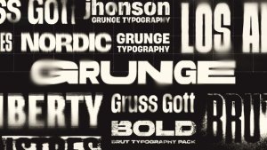 Videohive Grunge Titles 54783674 Titles template preview