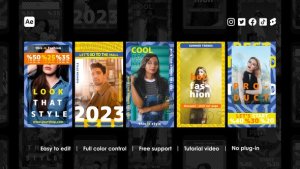 Videohive Fashion Week Instagram Stories 43429285 Product Promo template preview