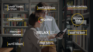 Videohive Simple Line Titles Titles template preview