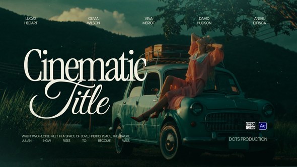 Cinematic Titles Titles template preview