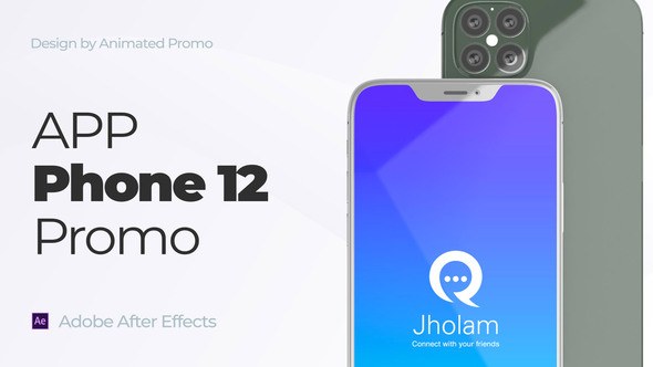 Videohive Phone 12 - App Promo Product Promo template preview