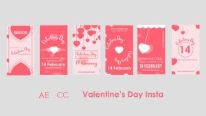 Videohive Valentines Day Instagram 50198486 Product Promo template preview