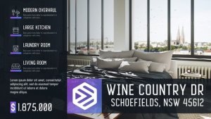 Videohive Real Estate Slides III Product Promo template preview