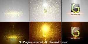 Elegant Glitters Logo - After Effects Project (Videohive) Logo Stings template preview