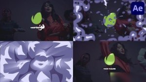 Videohive Cartoon Explosion Logo Opener for After Effects Logo Stings template preview