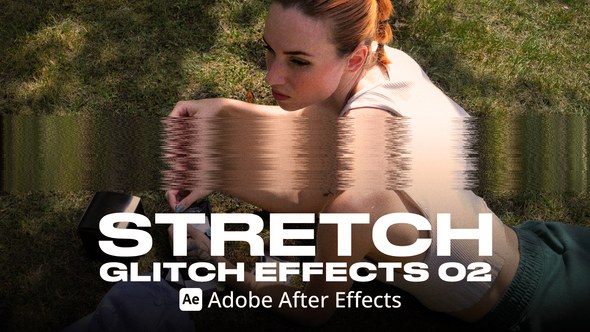 Videohive Stretch Glitch Effect 02 Ae Elements template preview