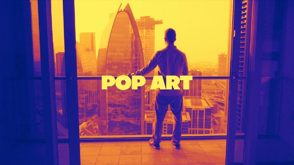 Videohive Pop Art Looks Elements template preview
