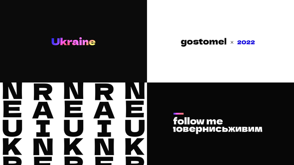 Videohive Just Typography 7.0 Titles template preview
