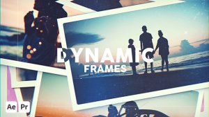 Dynamic Frames Premiere Pro Template Premiere Pro template preview