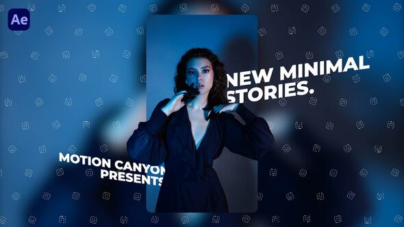 Videohive New Minimal Instagram Stories. Elements template preview