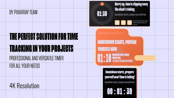 Videohive Dynamic Countdown & Timer Toolkit Elements template preview