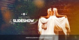 Wedding Slideshow Video Displays template preview