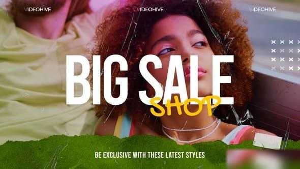 Videohive Urban Look Sale Openers template preview