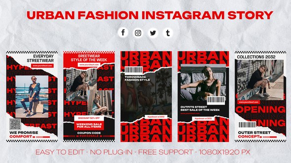 Videohive Fashion Instagram 43067837 Product Promo template preview