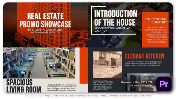 Real Estate Introduction Promo Premiere Pro template preview
