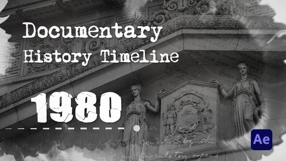 Videohive History Timeline 49976264 Video Displays template preview