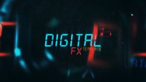 Cinematic Sci-Fi Titles Video Displays template preview