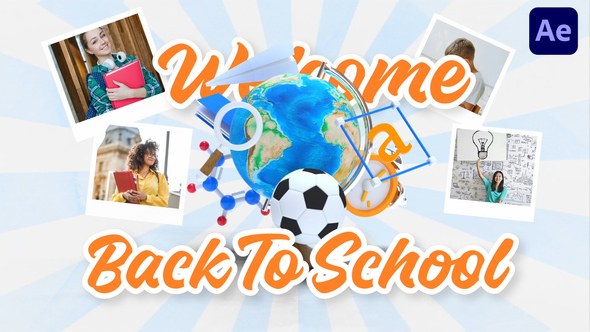 Videohive Welcome Back to School Intro Openers template preview