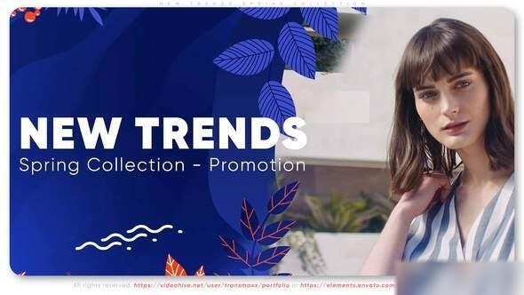 Videohive New Trends. Spring Collection Openers template preview