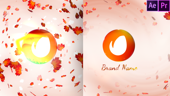 Videohive Autumn Logo Reveal Logo Stings template preview